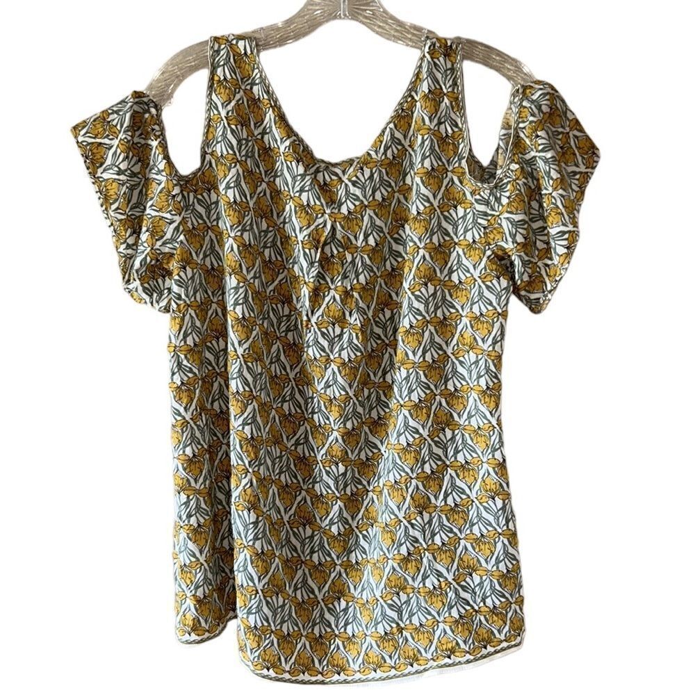NEW Max Studio Cold Shoulder Shirt - Picture 4 of 4